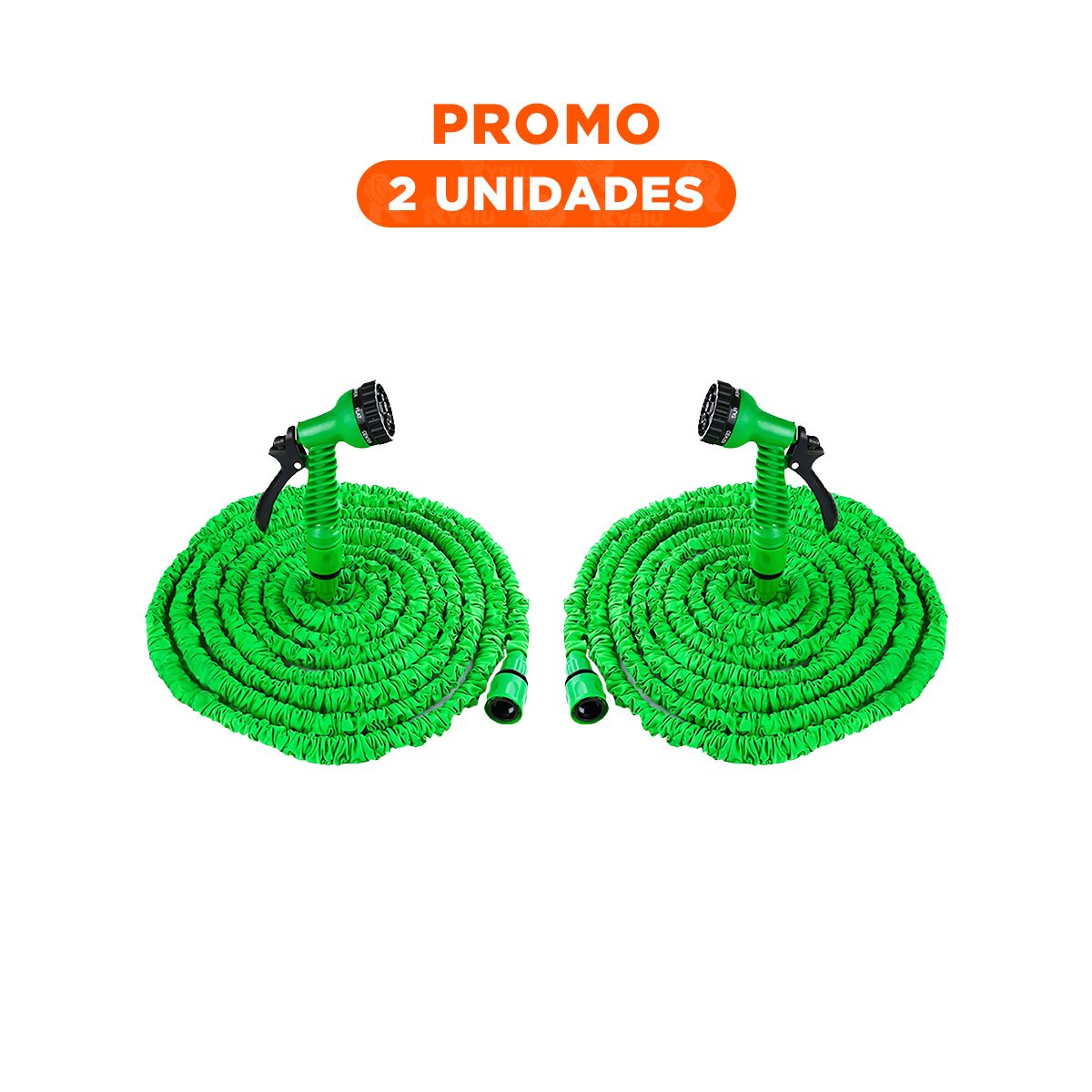 PACK2 SOLUCIÓN DE RIEGO FLEXIBLE DE 30 METROS PARA JARDÍN Y ESPACIOS DEL HOGAR Y+REGALO STICKER - 1