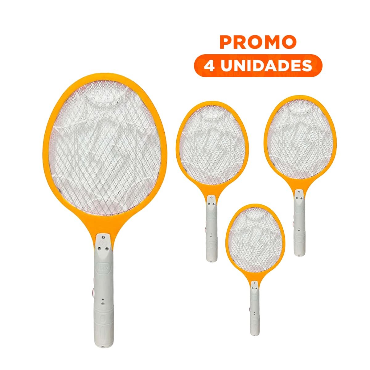 PACK4 RED MOSQUITERA MULTIFUNCIONAL PARA DORMITORIO OFICINA Y PATIO ANARANJADO - 1
