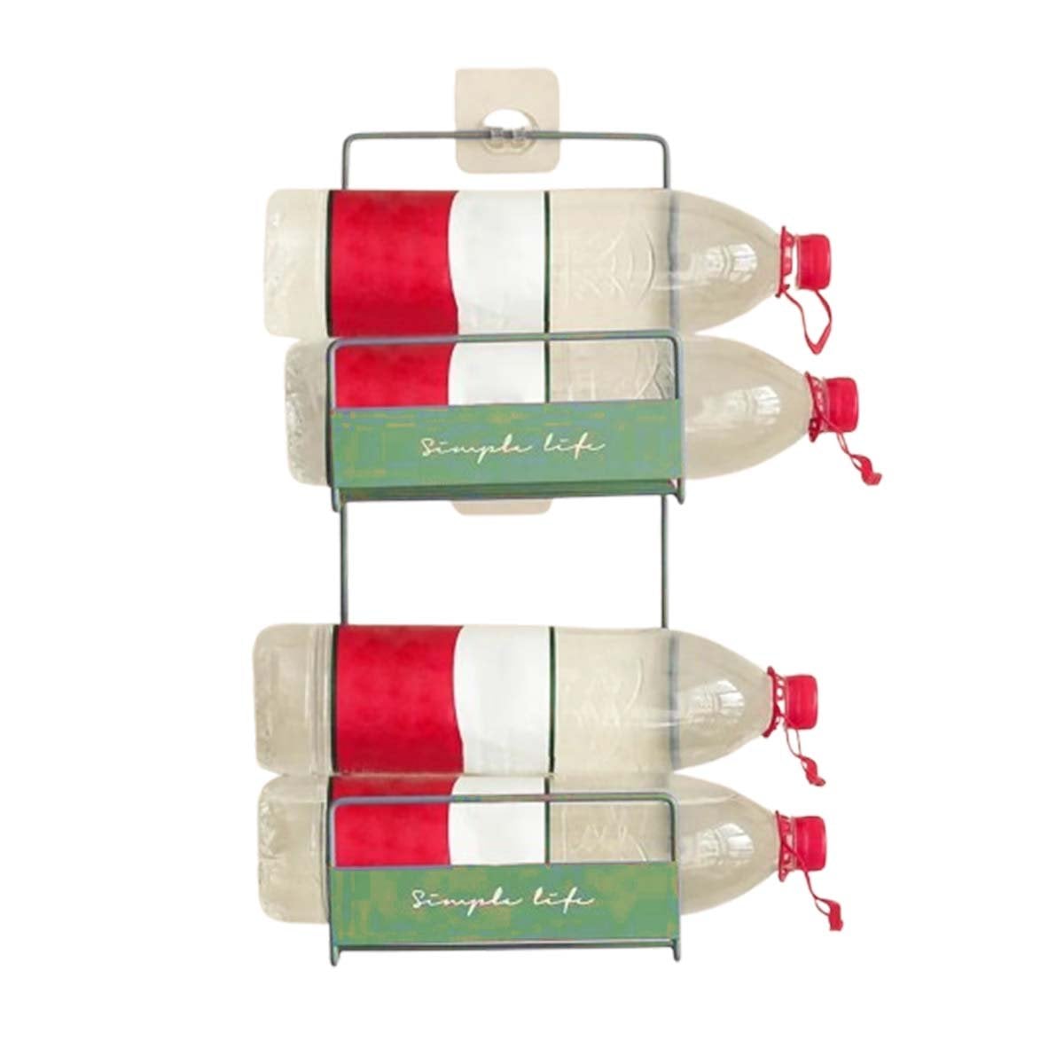 ORGANIZADOR DE BOLSOS VERDE 2 NIVELES 45X17X19CM ESTRUCTURA FIRME PRO Y+REGALO STICKER - 1