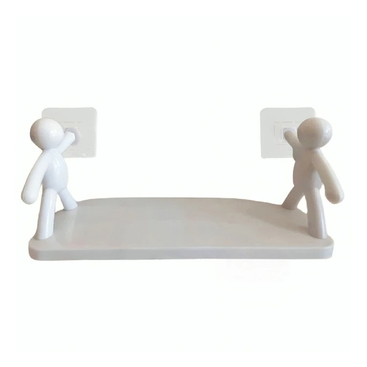 PACK4 PLATAFORMA HUMANOIDE PLASTICO MODERNA PARA FACILITAR ORDEN BLANCO Y+PAPEL REGALO - 3