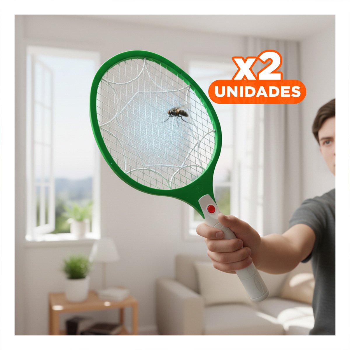 PACK2 INSTRUMENTO MOSQUITERA PORTATIL PARA CASA DORMITORIO Y OFICINA VERDE - 1