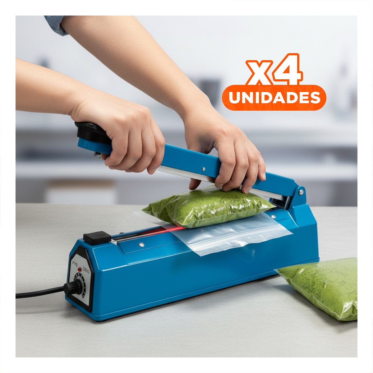 PACK4 APARATO CONFIABLE PARA USO DIARIO EN CASA O OFICINA AZUL Y+PAPEL REGALO - 1