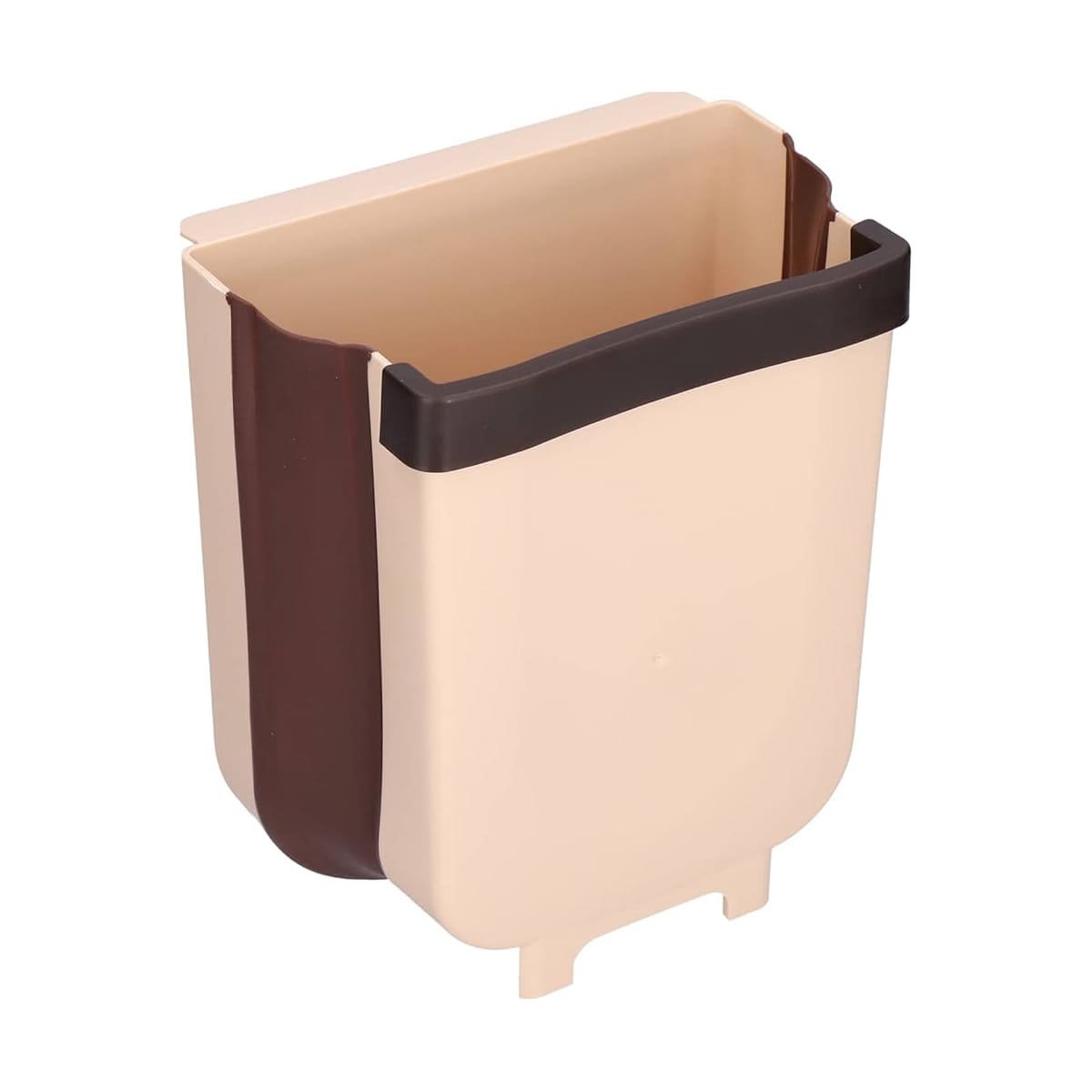 PACK4 CESTO MULTIUSO BEIGE PLEGABLE LIVIANO Y RESISTENTE DIARIO Y+PAPEL REGALO - 3