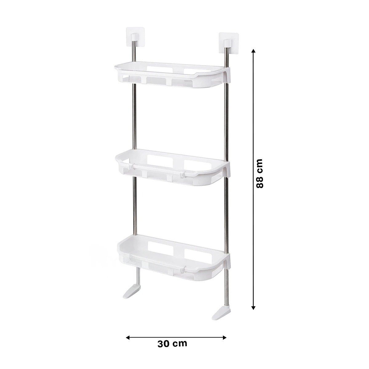 PACK6 SOPORTE PRACTICO 3 NIVELES PARA ORDENAR UTENSILIOS METAL Y PLASTICO Y+PAPEL REGALO - 4