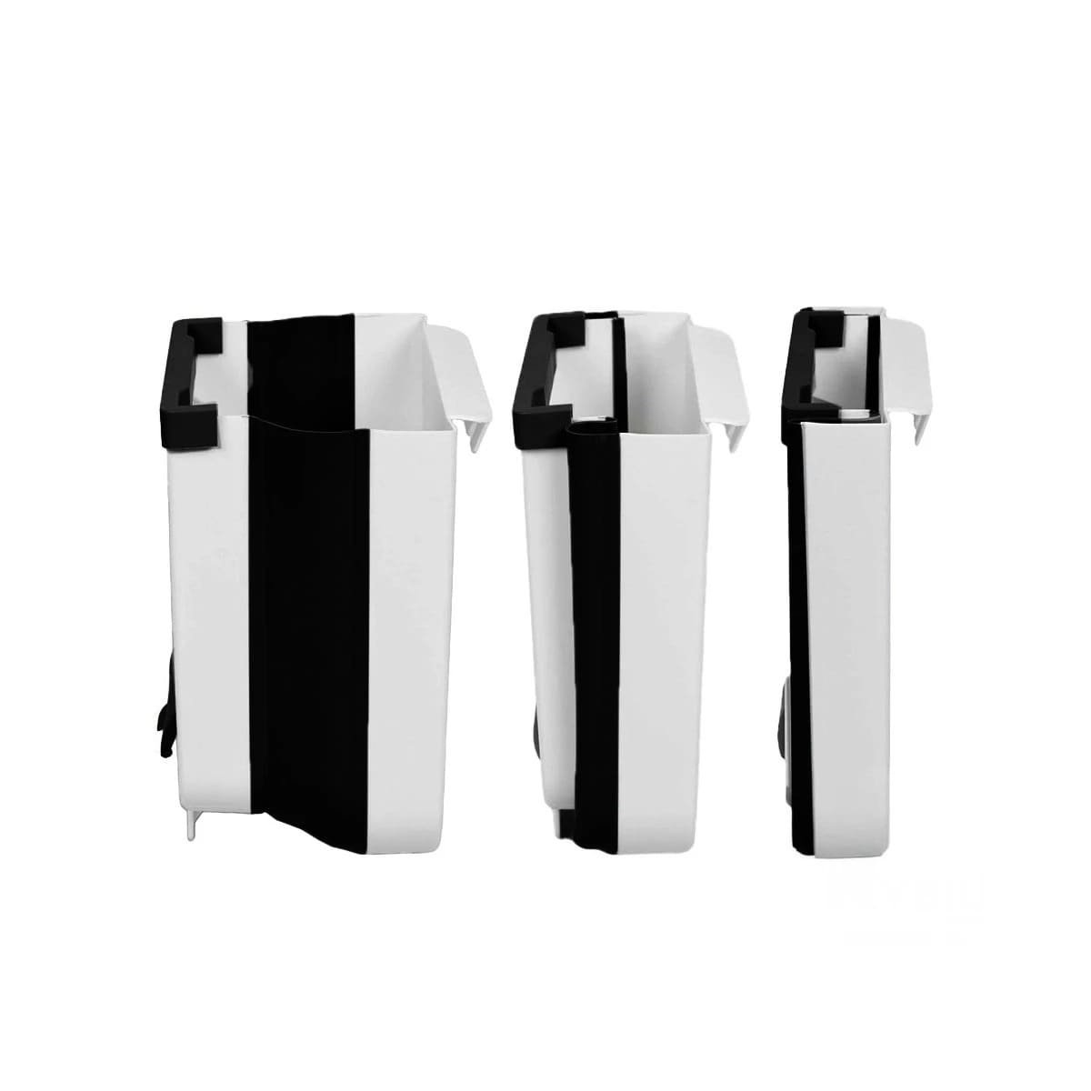 TACHO FLEXIBLE BLANCO PARA BASURA DISEÑO COMPACTO Y FUNCIONAL DIARIO Y+REGALO STICKER - 1