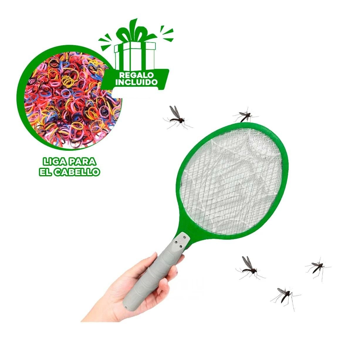 APARATO MOSQUITERA COMPACTO PARA DORMITORIO OFICINA Y JARDIN VERDE Y+LIGAS REGALO - 2