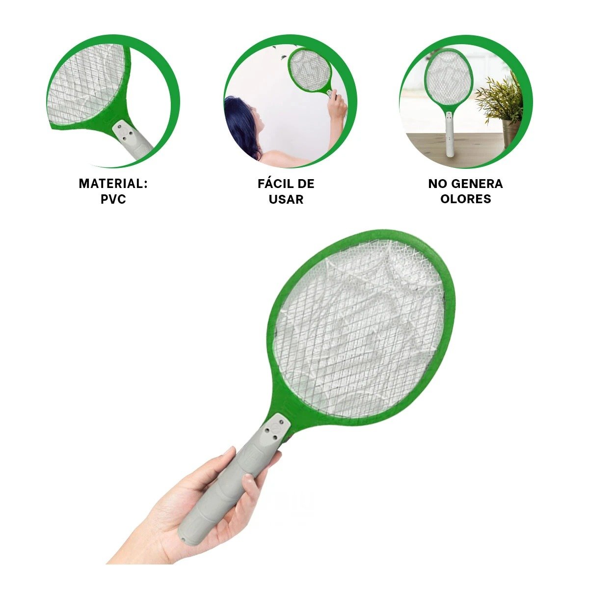 APARATO MOSQUITERA ELECTRICO PARA CASA PATIO Y TERRAZA VERDE Y+PAPEL REGALO - 5