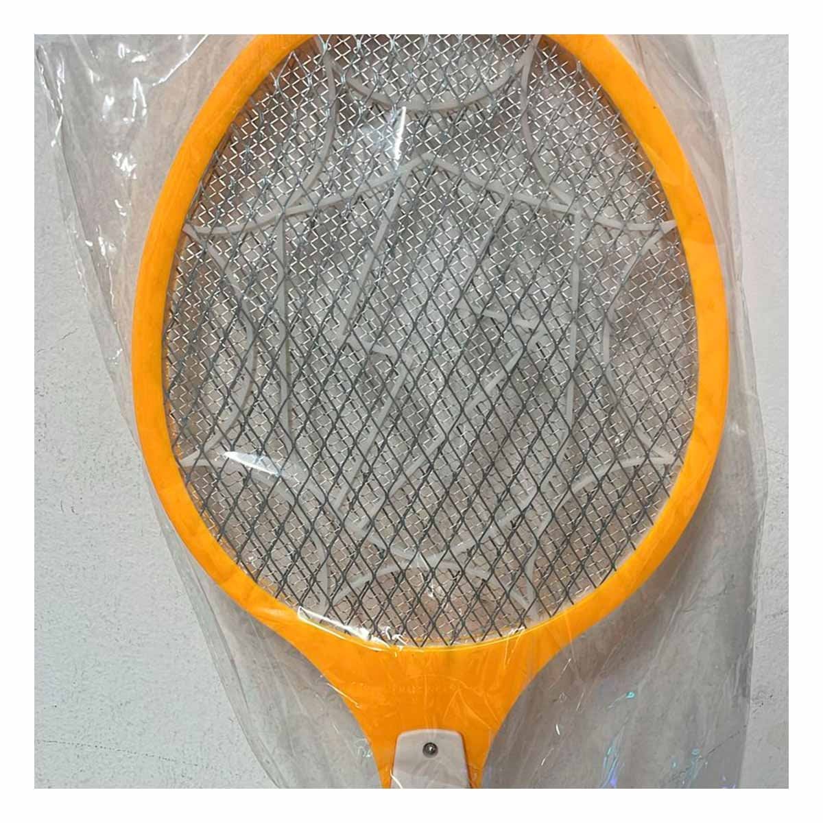 PACK12 RAQUETERO MOSQUITERA ELECTRICO PARA CASA PATIO Y TERRAZA ANARANJADO Y+REGALO STICKER - 3