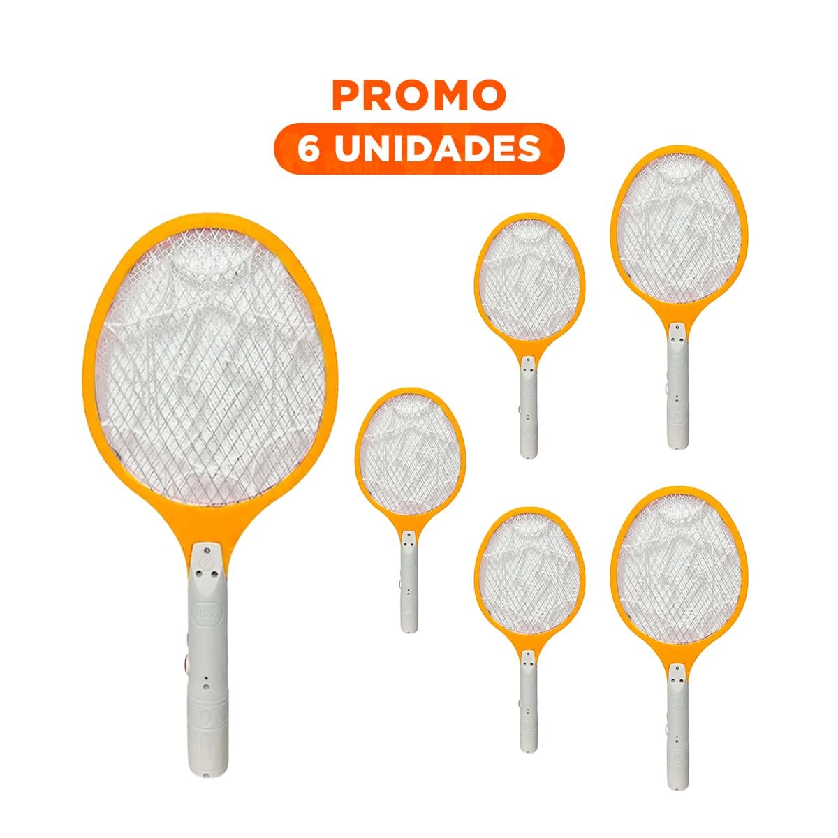 PACK6 DISPOSITIVO MOSQUITERA COMPACTO PARA EL AIRE LIBRE ANARANJADO Y+REGALO STICKER - 1