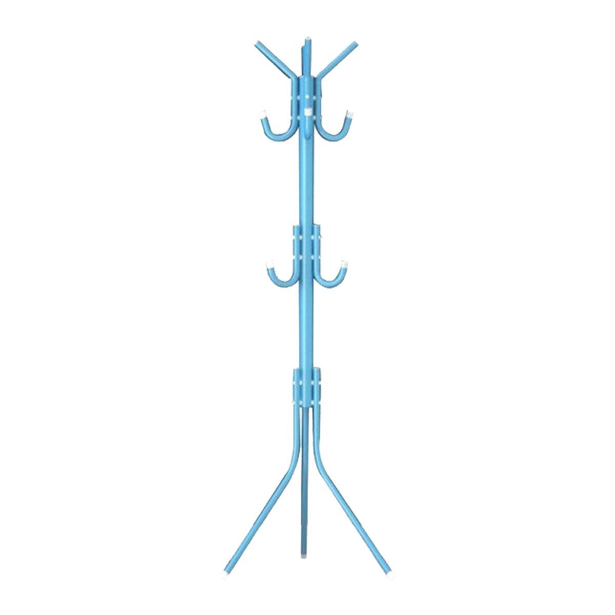 PACK12 BASE COLGANTE MULTIUSO 175X45CM PARA ORDENAR PRENDAS EN CASA CELESTE Y+REGALO STICKER - 2