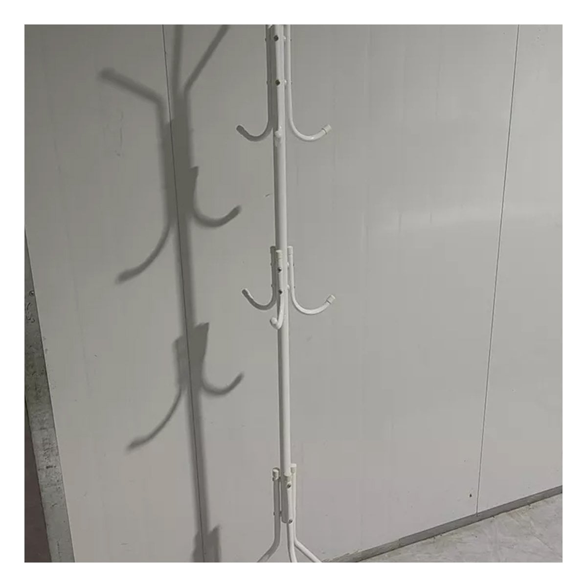 PERCHERA MULTIUSO 175X45CM PARA ORGANIZAR ROPA EN HOGAR BLANCO RESISTENTE - 3
