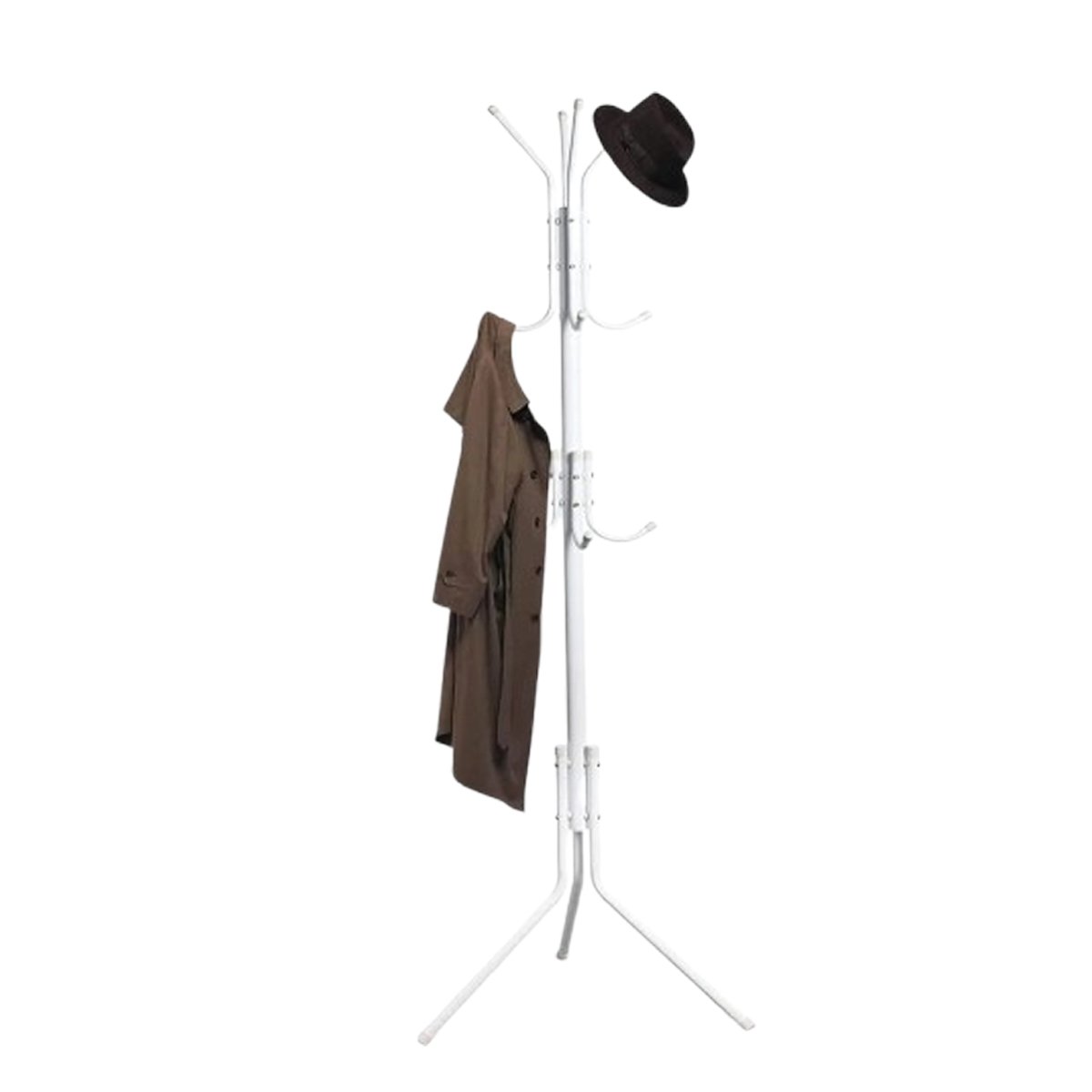 PACK12 ESTRUCTURA MULTIUSO 175X45CM PARA ORDENAR PRENDAS EN CASA BLANCO Y+REGALO STICKER - 2