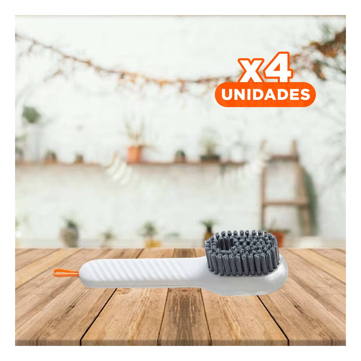PACK4 ACCESORIO DE LIMPIEZA CON DISPENSADOR MULTIFUNCIONAL BLANCO Y+REGALO STICKER - 1