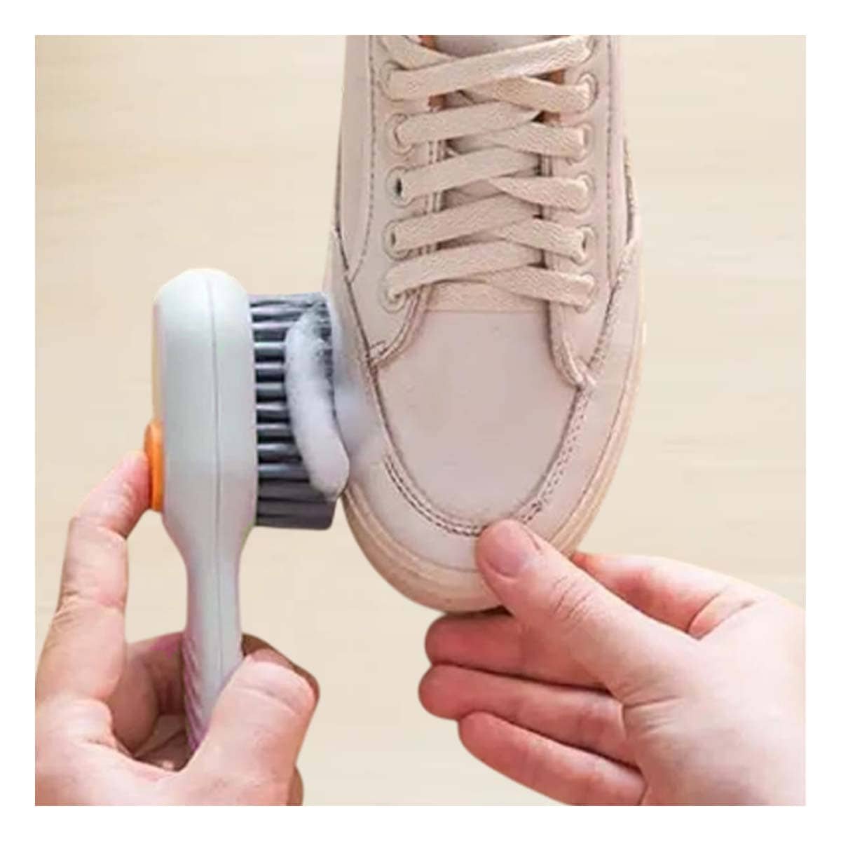 PACK4 HERRAMIENTA DE LIMPIEZA CON DISPENSADOR MULTIFUNCIONAL RESISTENTE BLANCO - 5