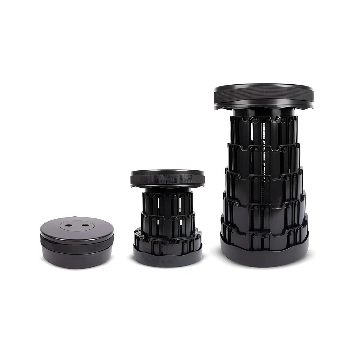 PACK4 SILLON PORTATIL PLEGABLE TODO NEGRO CON DOS SEGUROS PARA HOGAR Y OFICINA Y+PAPEL REGALO - 3