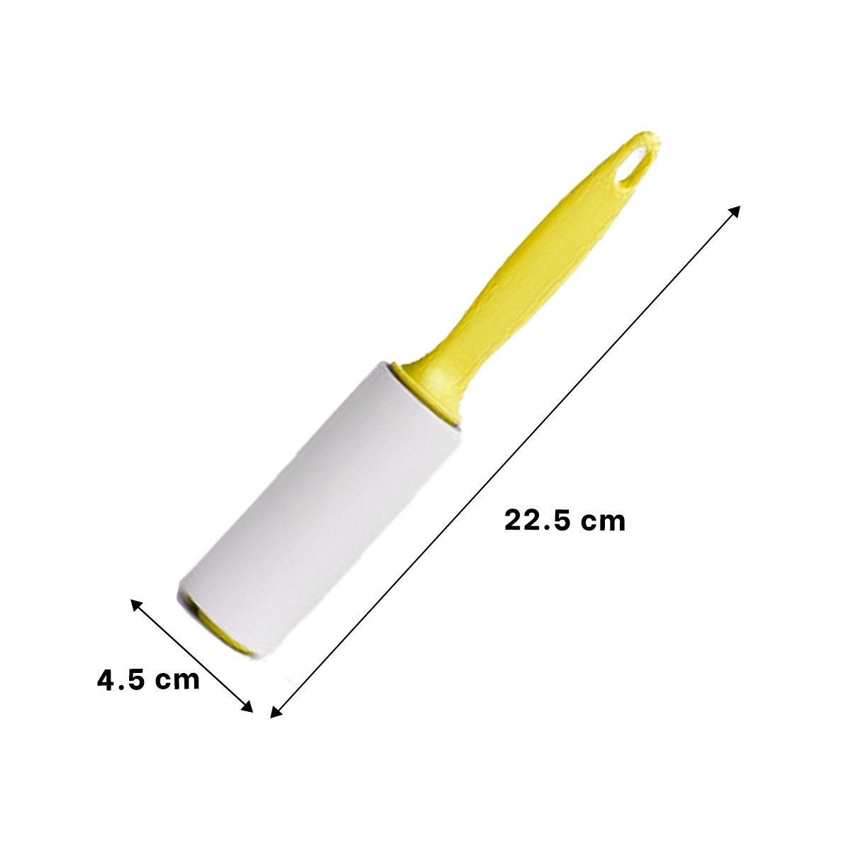 RODILLO REMOVEDOR DE PELUSA PARA PRENDAS Y SUPERFICIES EN HOGAR AMARILLO Y+PAPEL REGALO - 4