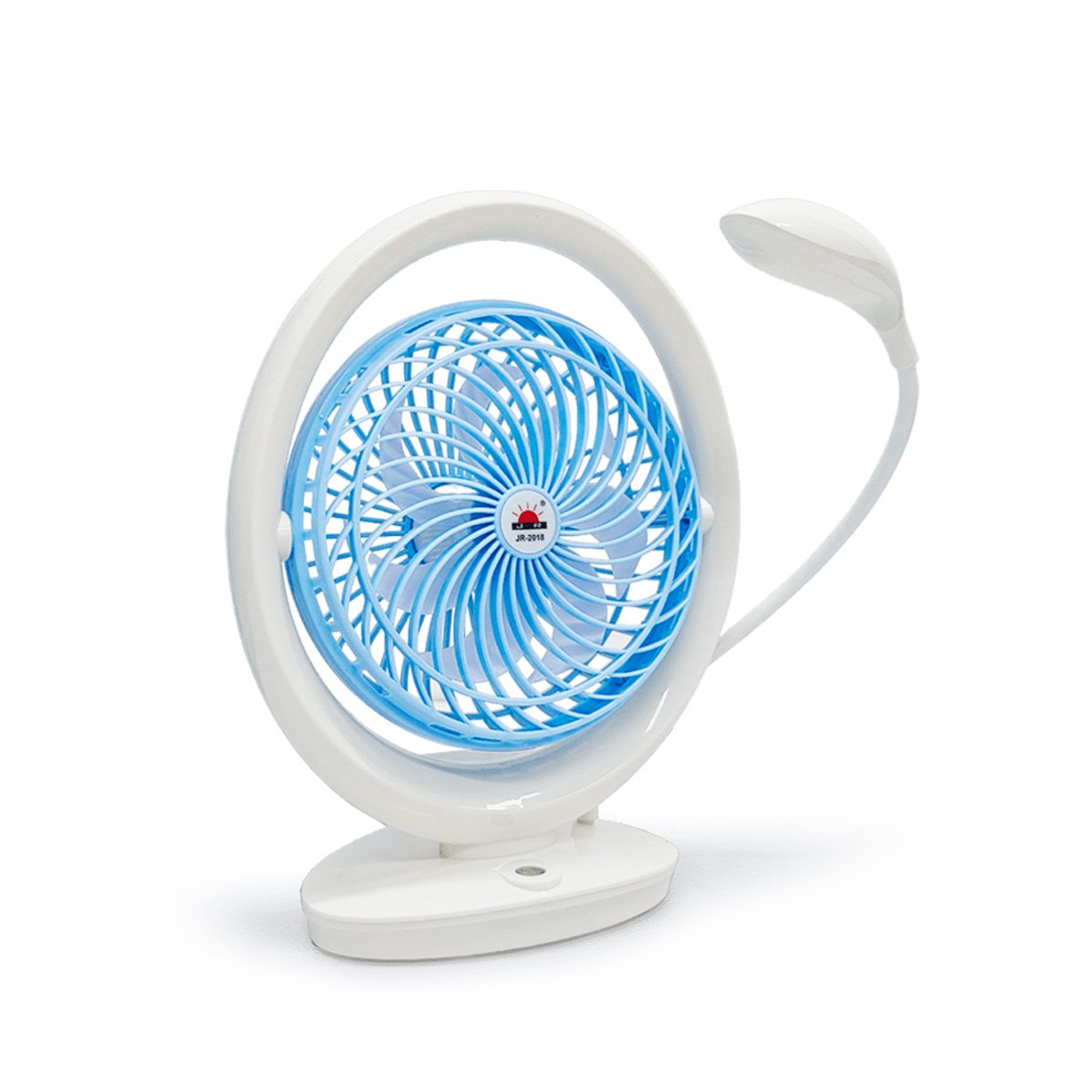 PACK6 EXTRACTOR MODERNO RECARGABLE CON LAMPARA Y 3 VELOCIDADES CELESTE Y+REGALO STICKER - 2