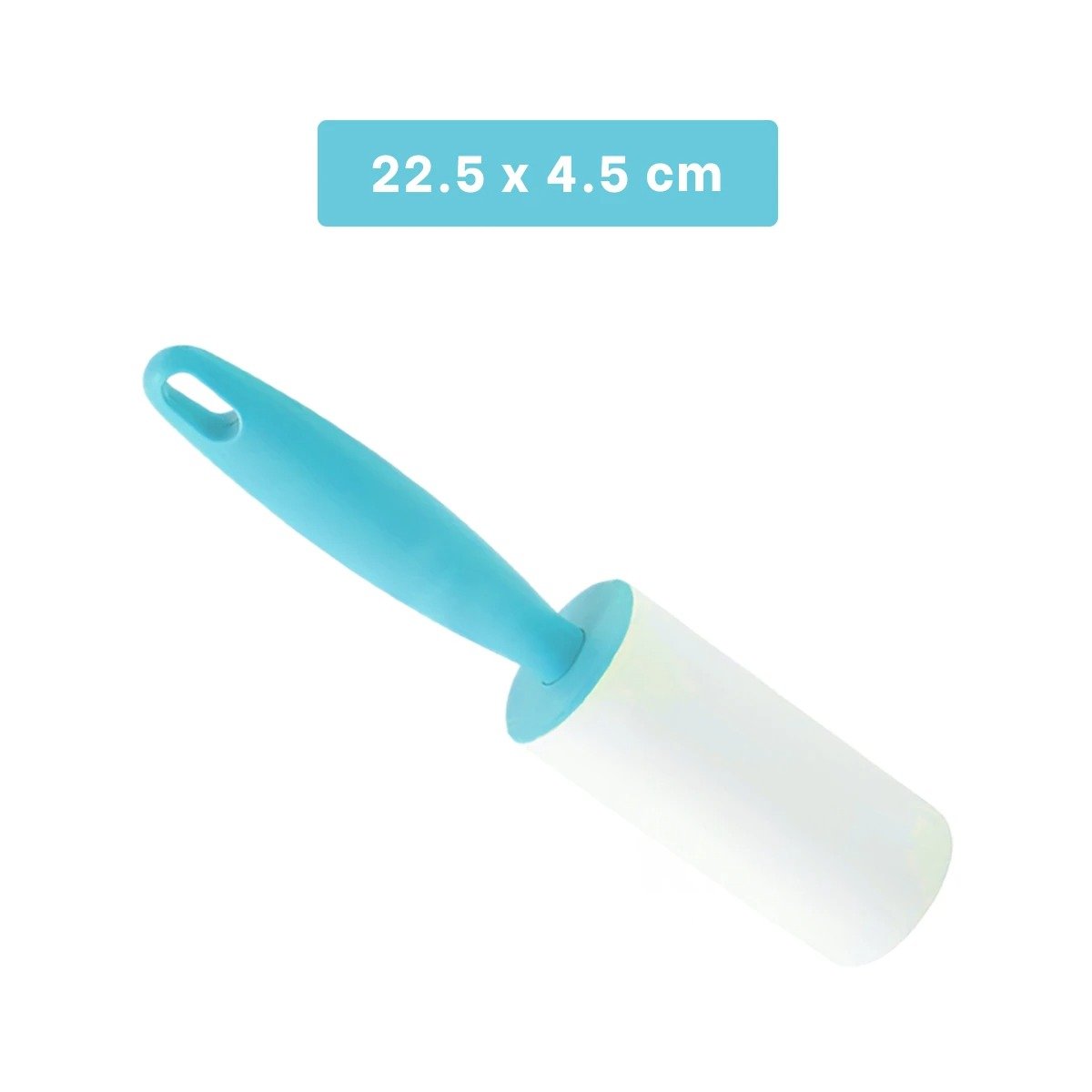 PACK4 ACCESORIO QUITA PELUSA EN RODILLO PARA ROPA CELESTE Y+REGALO STICKER - 4