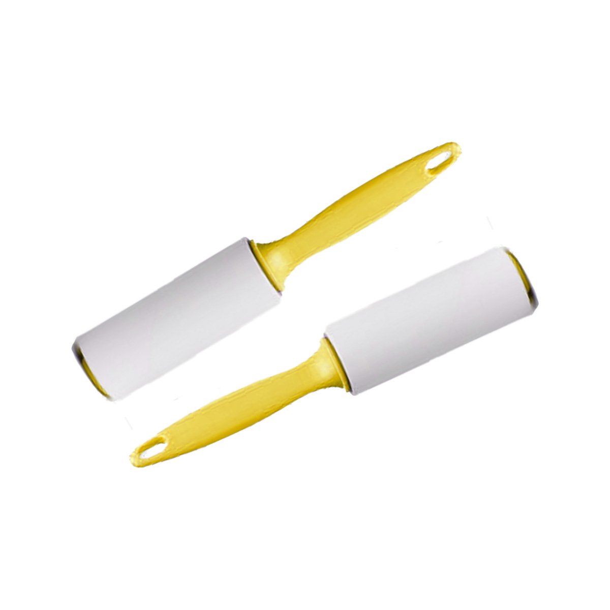 RODILLO ADHESIVO QUITA PELUSA PARA LIMPIEZA RAPIDA DE ROPA AMARILLO Y+REGALO STICKER - 1