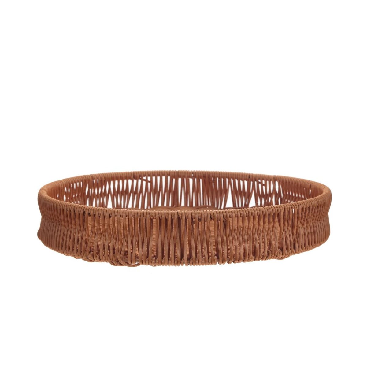 PACK4 CENTRO FUNCIONAL TEJIDO CIRCULAR 30CM MARRON PARA HOGAR MODERNO TOTAL Y+PAPEL REGALO - 3