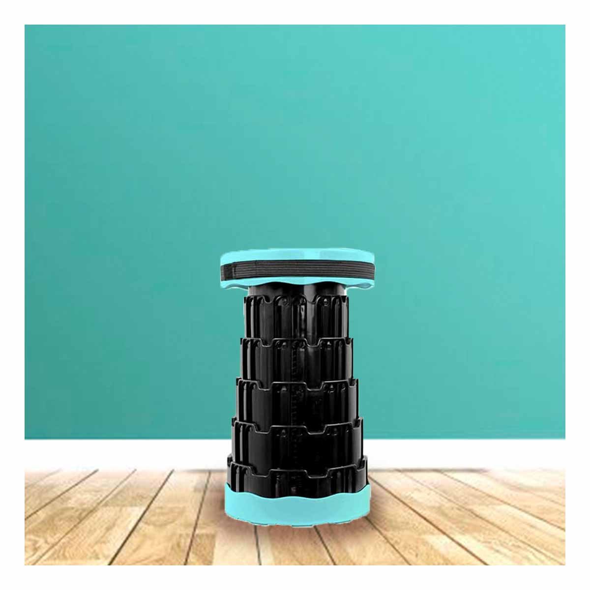 PACK6 MUEBLE PLEGABLE PORTATIL CON DOBLE SEGURO Y TAPA TURQUEZA CENTRO NEGRO Y+REGALO STICKER - 3