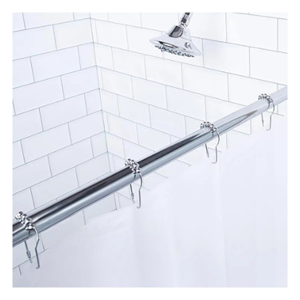 TUBO AJUSTABLE PARA DUCHA LIGERO Y SEGURO PLOMO 1,10M A 2,0M Y+POST IT - 3