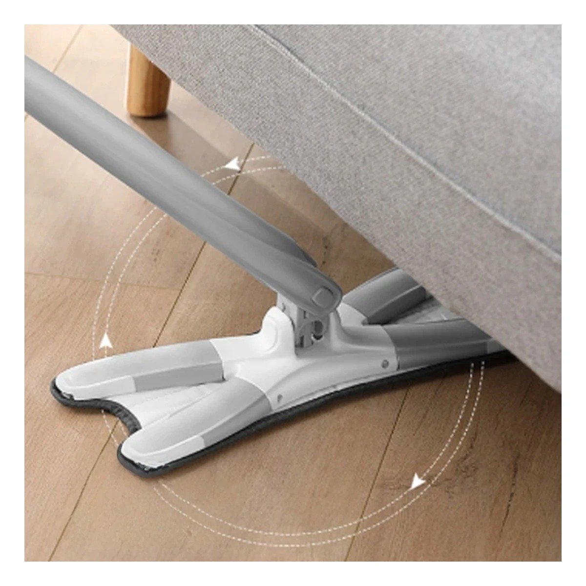 PACK4 ESCOBA HUMEDA MARIPOSA LIGERA Y RESISTENTE PARA SUPERFICIES DIVERSAS PLOMO Y+PAPEL REGALO - 2