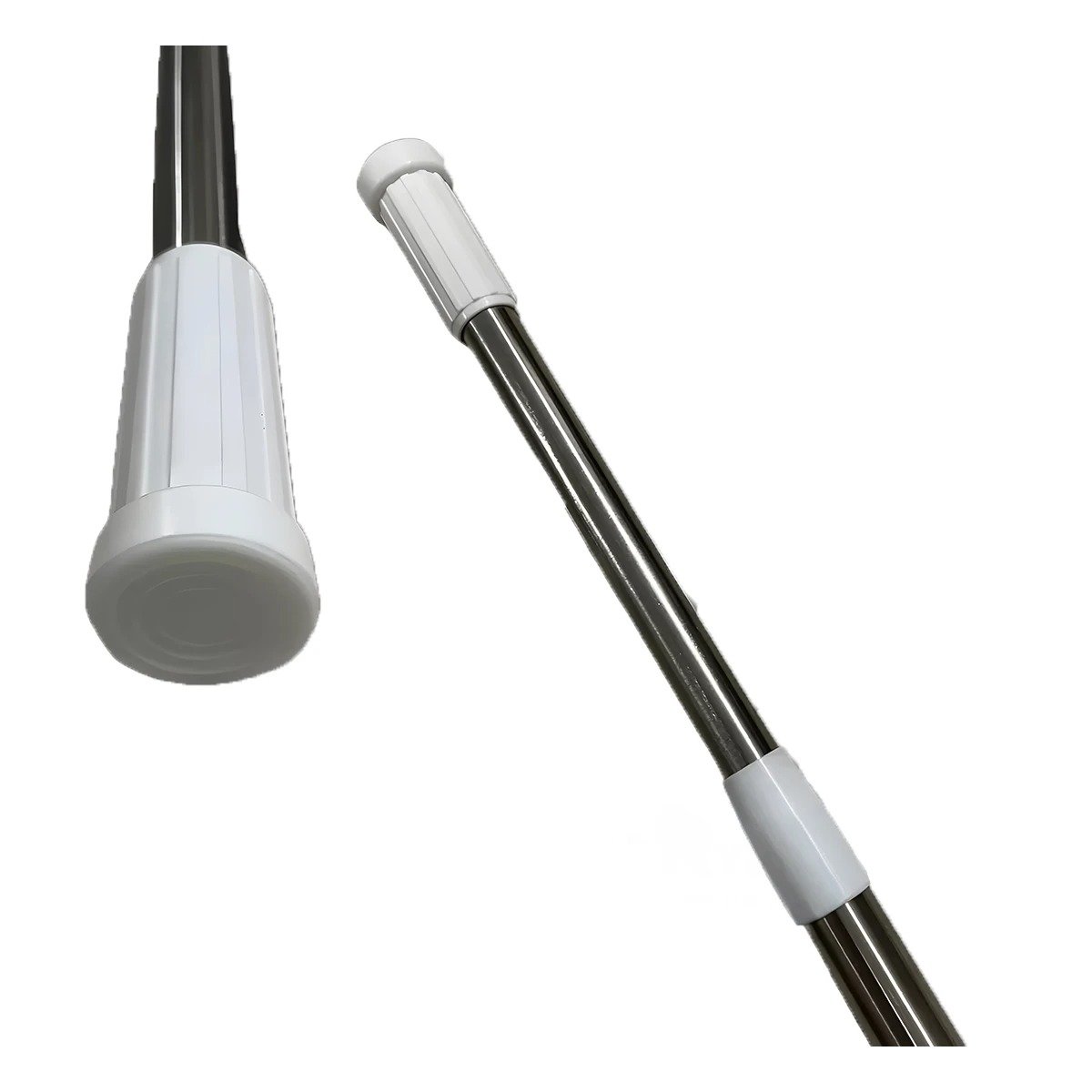 PACK6 ARTICULO AJUSTABLE PARA DUCHA ESTABLE CONFORTABLE 70CM A 1,20M PLOMO Y+REGALO STICKER - 2