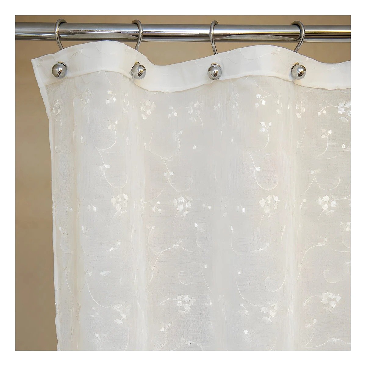 TUBO AJUSTABLE RESISTENTE PARA DUCHA PRACTICO LIGERO 70CM A 1,20M PLOMO Y+REGALO STICKER - 5