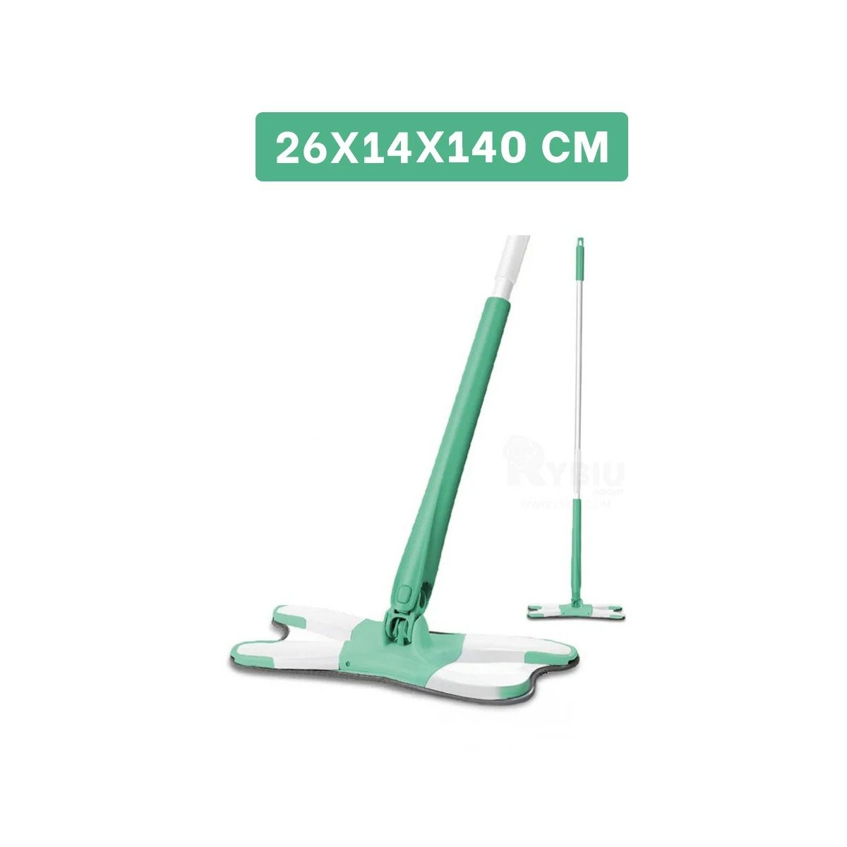 MOPA MARIPOSA PARA CASA Y OFICINA CON ALTA ABSORCION Y PRACTICA VERDE Y+LIGAS REGALO - 4