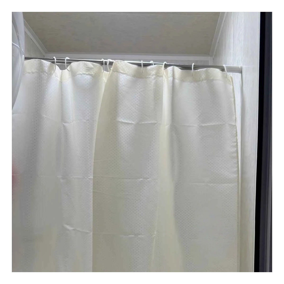 TUBO AJUSTABLE PARA DUCHA COMPACTO Y EFICAZ PLOMO 1,10M A 2,0M Y+LIGAS REGALO - 3
