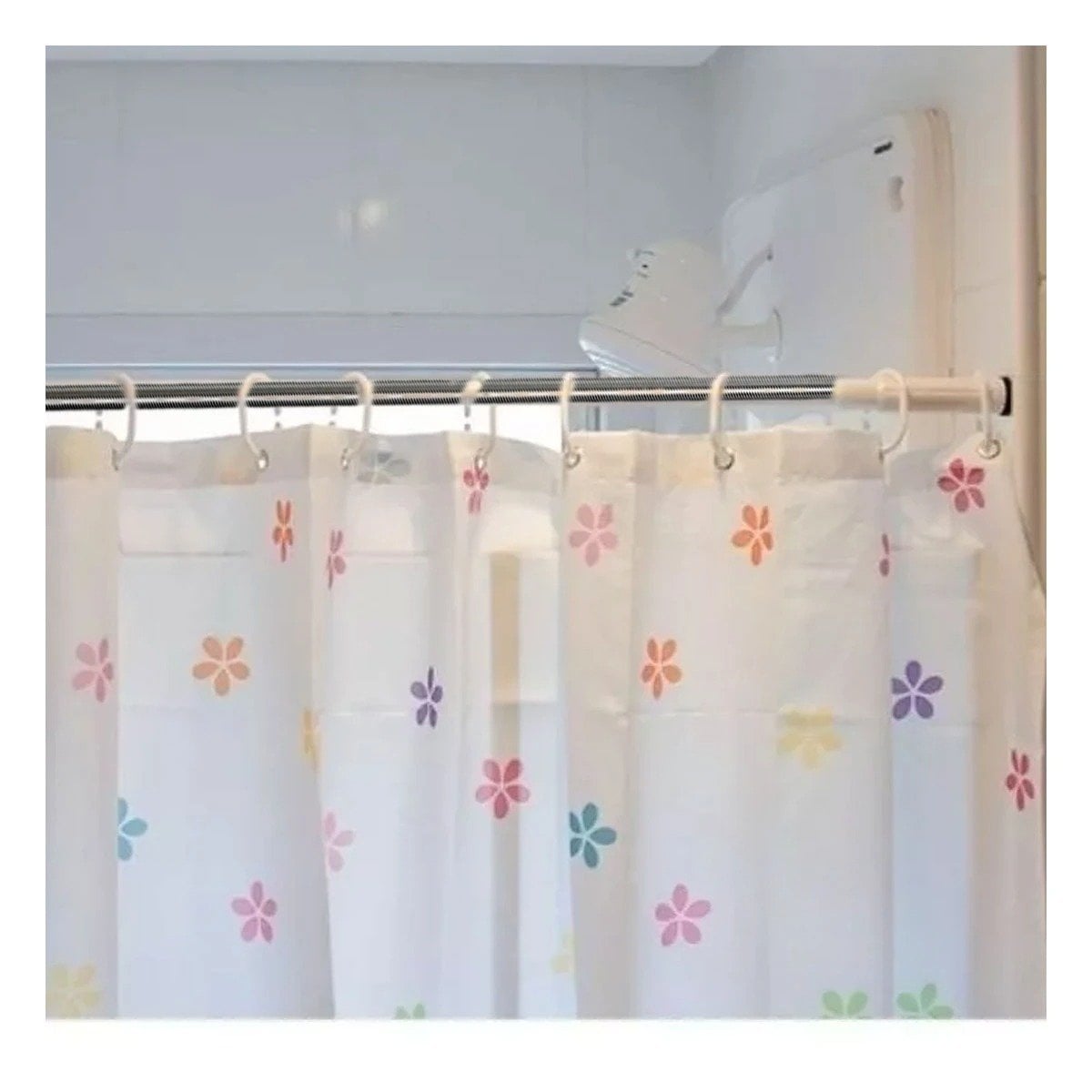 PACK4 VARILLA REGULABLE PARA DUCHA ESTABLE SEGURA PLOMO 1,40M A 2,60M - 3