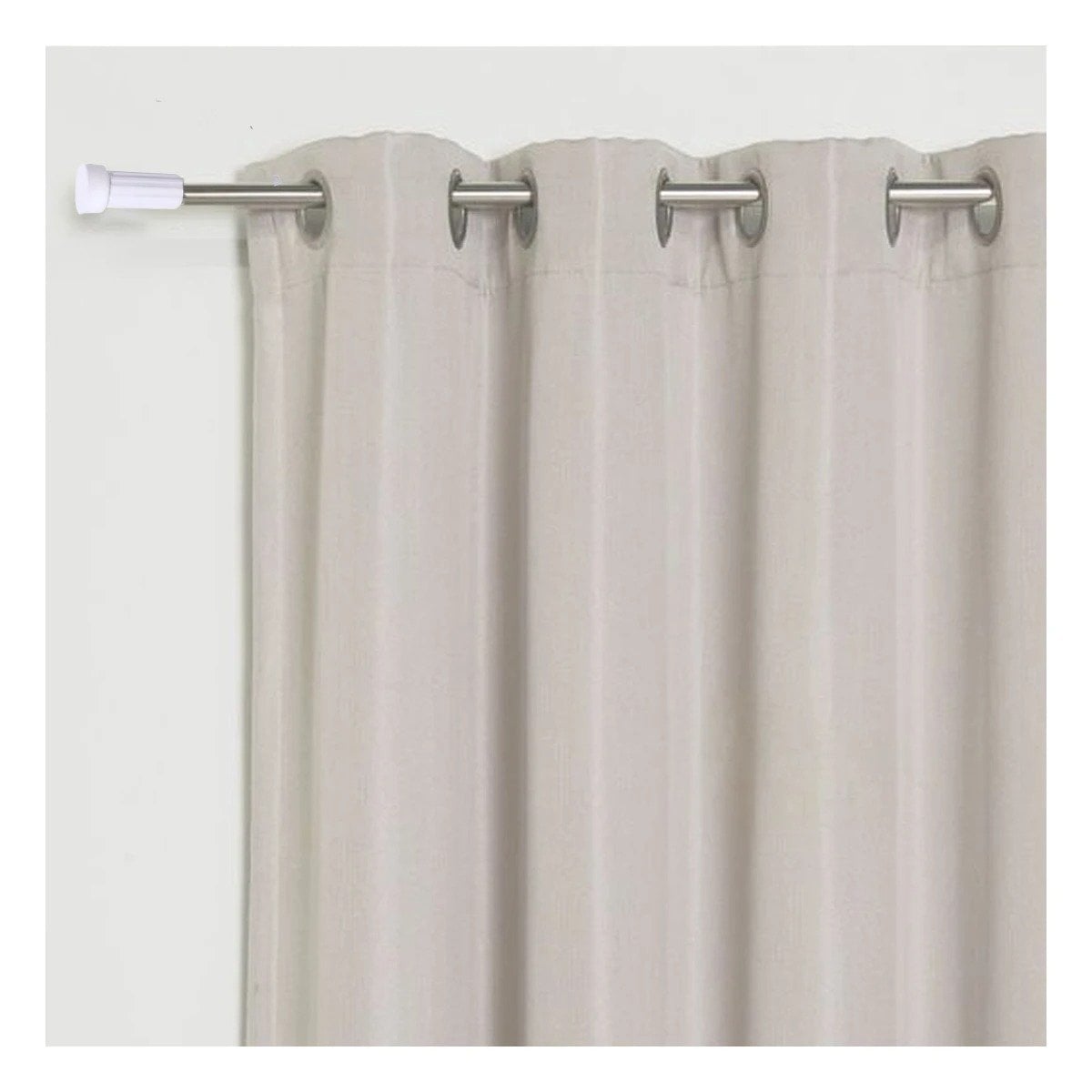 TUBO AJUSTABLE RESISTENTE PARA DUCHA COMPACTO DURADERO 70CM A 1,20M PLOMO Y+PAPEL REGALO - 2