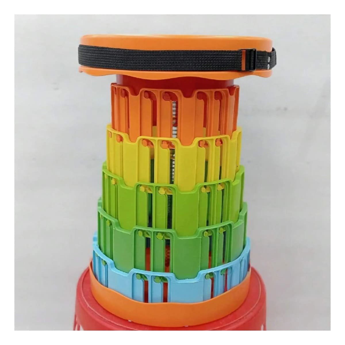 PACK2 SOPORTE PLEGABLE PORTATIL CON DOBLE SEGURO PARA HOGAR Y+PAPEL REGALO - 5