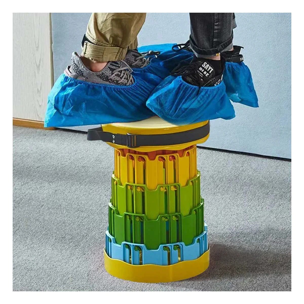PACK2 MUEBLE CON DOBLE SEGURO PORTATIL PARA ESPACIOS DE HOGAR MULTICOLOR Y+PAPEL REGALO - 2