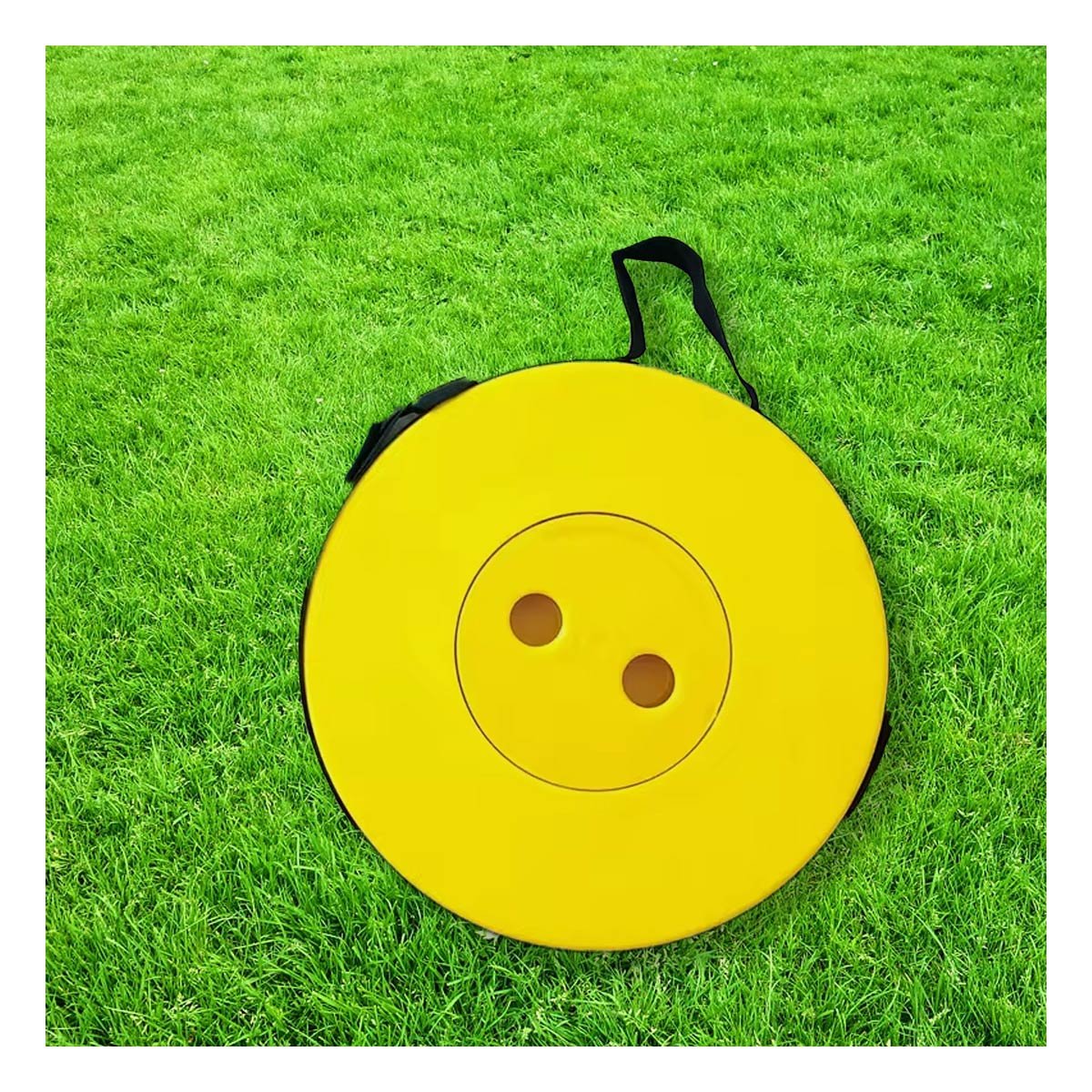 SILLA PLEGABLE CON DOBLE SEGURO PORTATIL PARA HOGAR Y CASA TAPA AMARILLO MULTICOLOR - 5