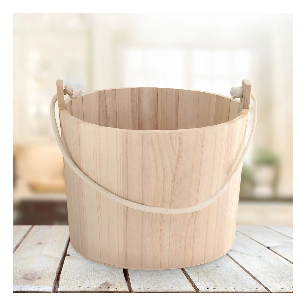 PACK6 CUBO DE MADERA CON AGARRADERA DE CUERDA 16X16CM CON BASE FIRME Y+REGALO STICKER - 3