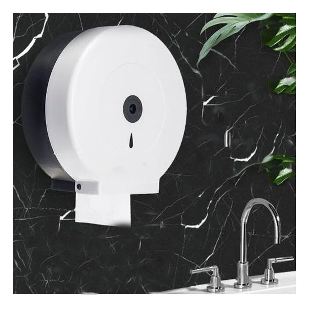 PACK6 UNIDAD DE PAPEL HIGIENICO JUMBO EN BLANCO Y NEGRO PARA ESPACIOS FUNCIONALES - 5