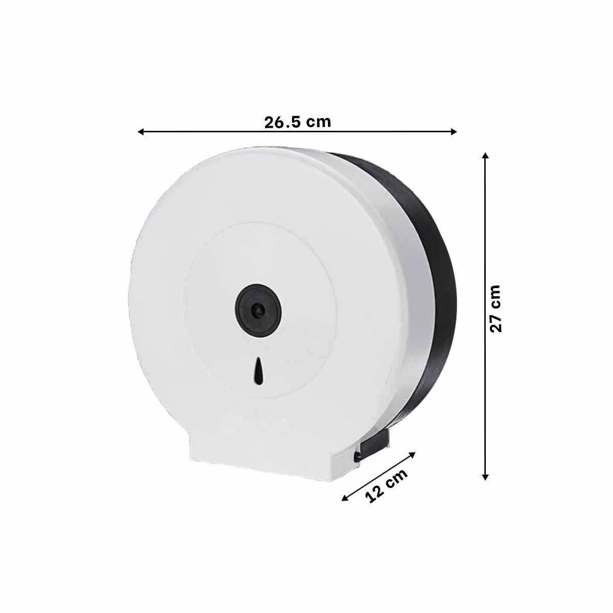 PACK4 MODULO DE PAPEL HIGIENICO JUMBO EN BLANCO Y NEGRO PARA AMBIENTES COMPARTIDOS - 4