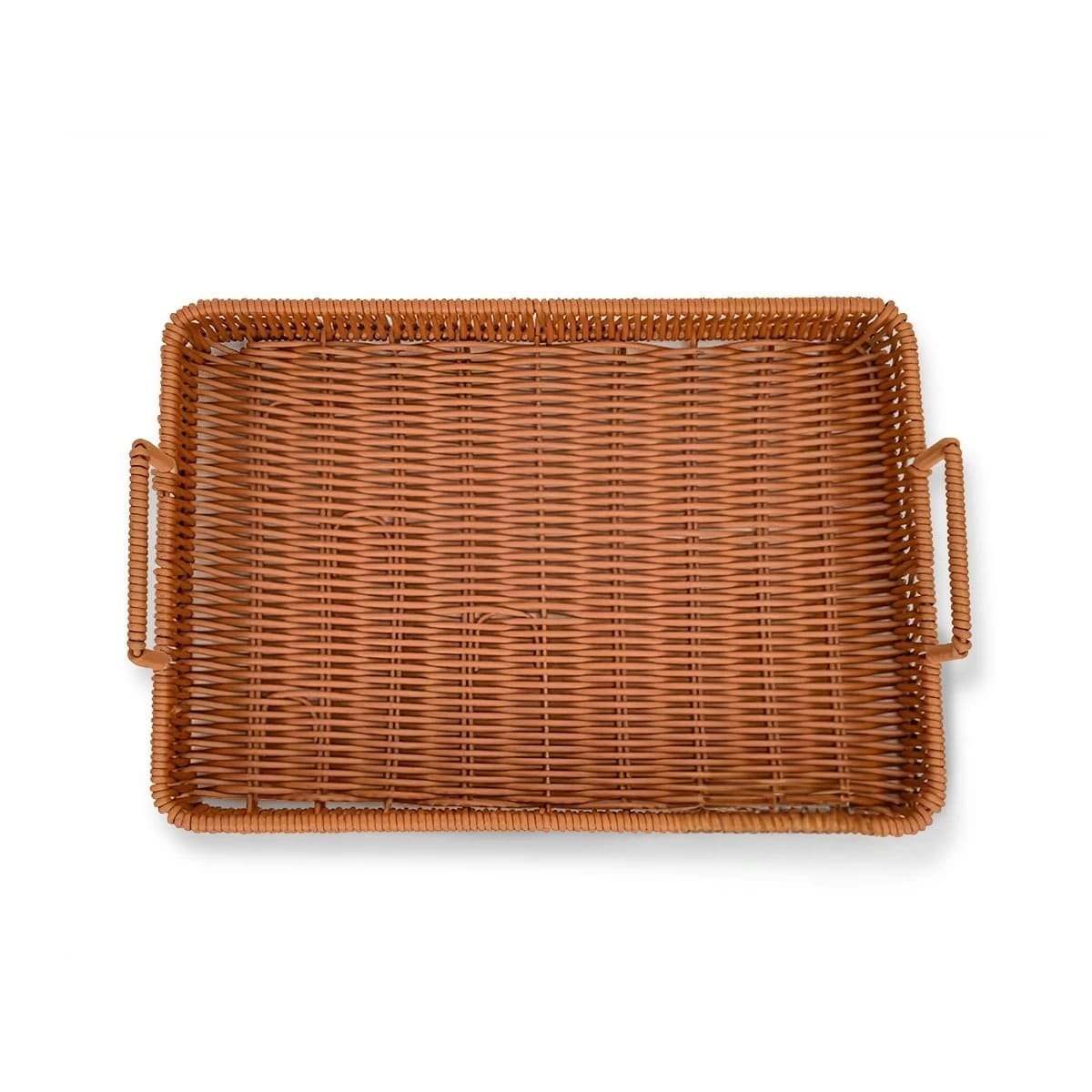 PACK2 ACCESORIO RECTANGULAR CON ASAS TEJIDO PARA SERVIR Y DECORAR MESA Y+REGALO STICKER - 2