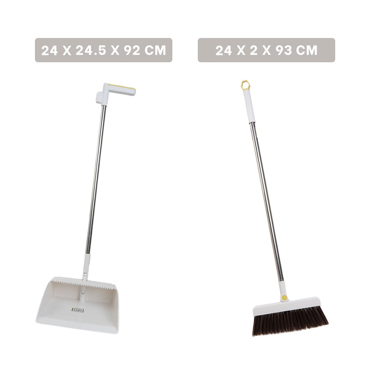 PACK4 IMPLEMENTO LIGERO PARA BARRER EN CASA FACIL BLANCO - 4