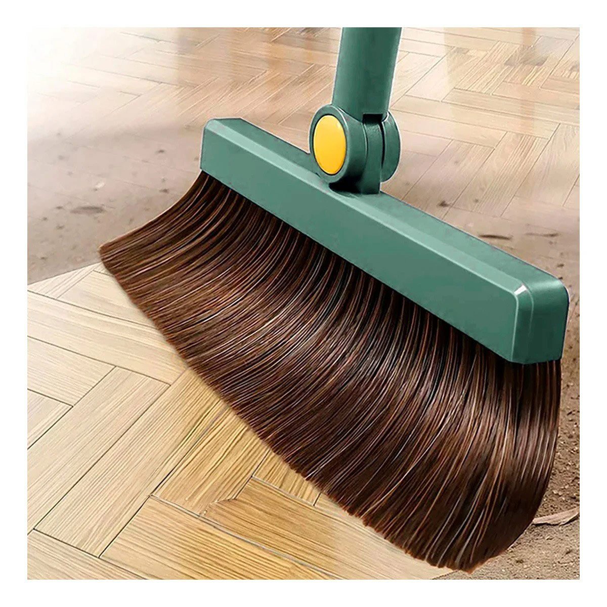 BARREDOR CON RECOGEDOR VERDE PARA ORDEN Y LIMPIEZA DEL HOGAR EN CASA Y+REGALO STICKER - 3