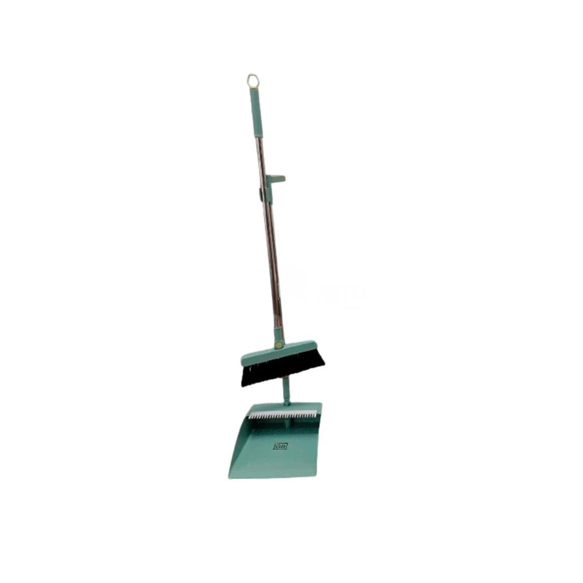 PACK2 IMPLEMENTO CON RECOGEDOR VERDE PARA LIMPIEZA DEL HOGAR EN ESPACIOS Y+REGALO STICKER - 2
