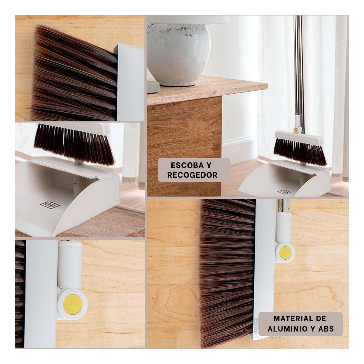 PACK6 ACCESORIO COMPACTO Y FACIL DE USAR EN CASA BLANCO Y+PAPEL REGALO - 3