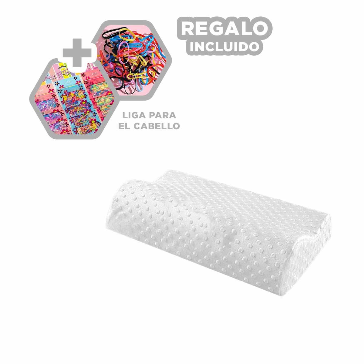 ALMOHADILLA ORTOPEDICA CERVICAL PARA DESCANSO PROLONGADO EN HOGAR CON SOPORTE Y+LIGAS REGALO - 2