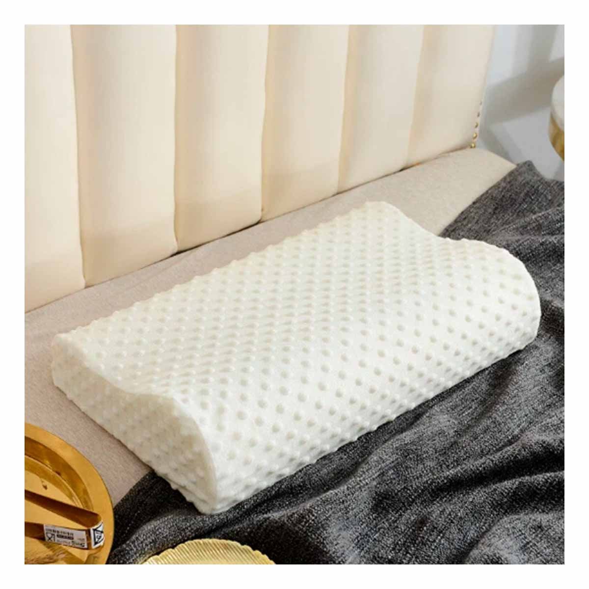 ALMOHADON ORTOPEDICO CERVICAL PARA DORMIR EN CASA CON APOYO SUAVE Y CONFORT Y+REGALO STICKER - 5