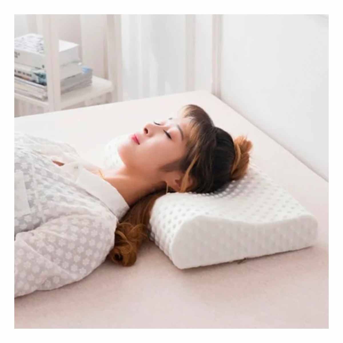 PACK2 APOYO CERVICAL ORTOPEDICO PARA DORMIR EN HOGAR CON SENSACION DE CONFORT Y+REGALO STICKER - 3