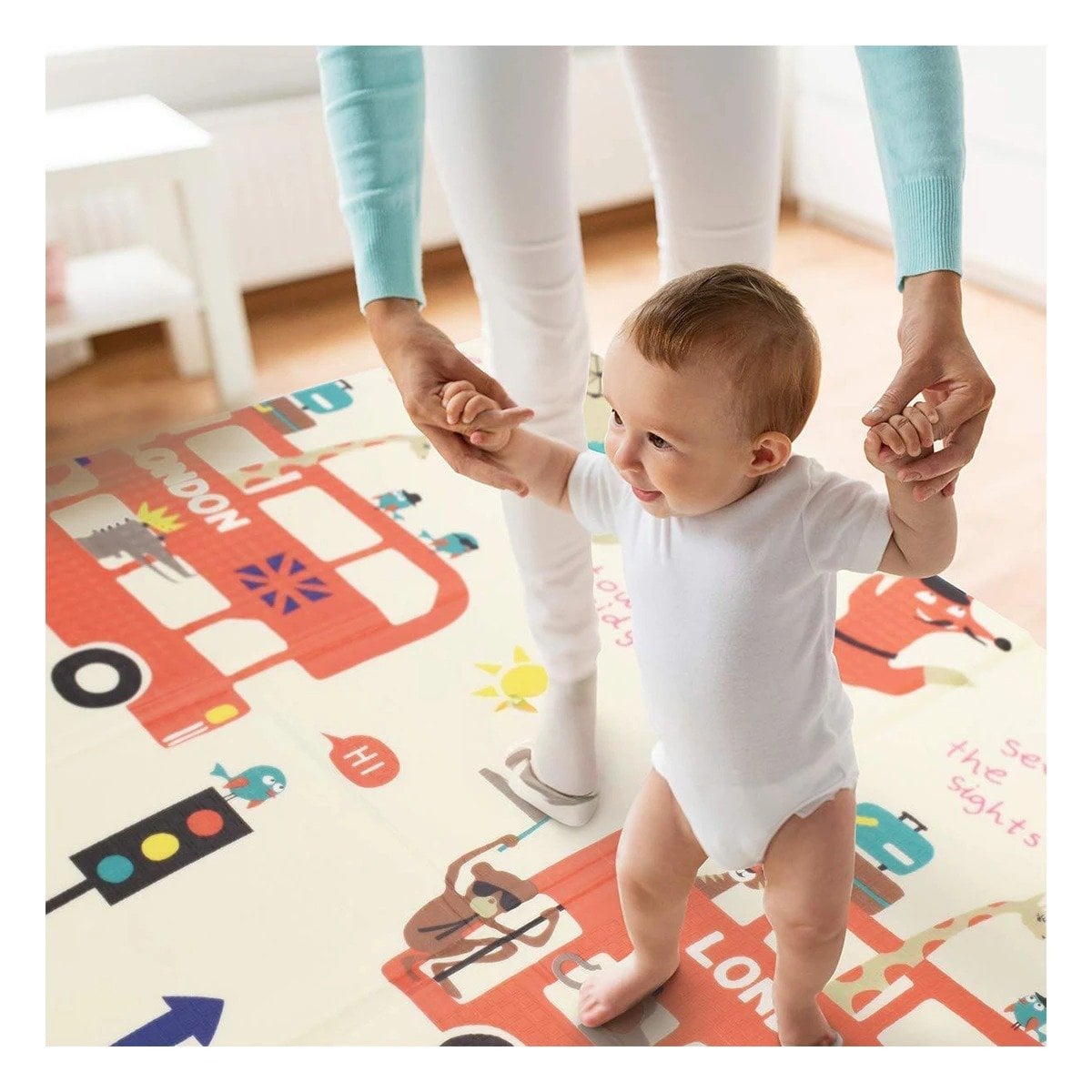 MOQUETA DE DECORACION HOGAR PARA CASA SALA DORMITORIO INFANTIL SUAVE Y+REGALO STICKER - 2