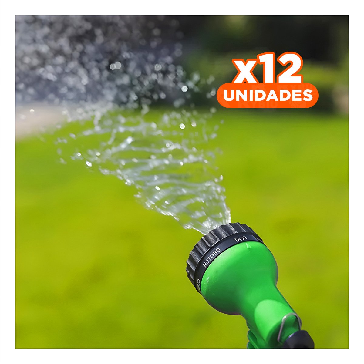 PACK12 COMPLEMENTO EXPANDIBLE 22 METROS VERDE PARA JARDIN RIEGO EFICIENTE Y+REGALO STICKER - 1