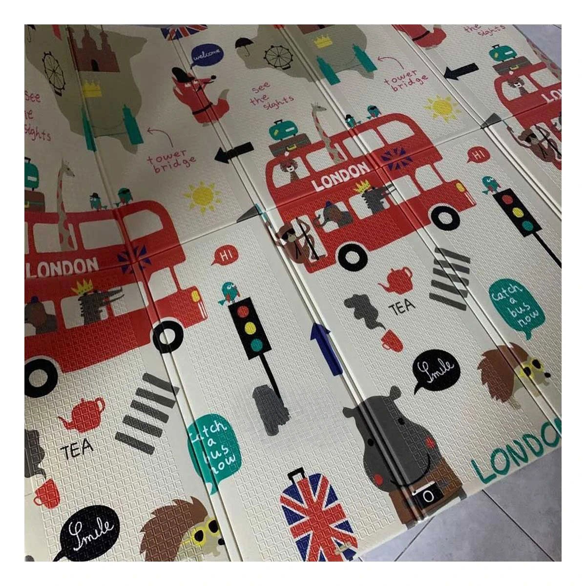 PACK4 CARPETA DECORATIVA DE HOGAR PARA CASA SALA DORMITORIO INFANTIL SUAVE Y+PAPEL REGALO - 5